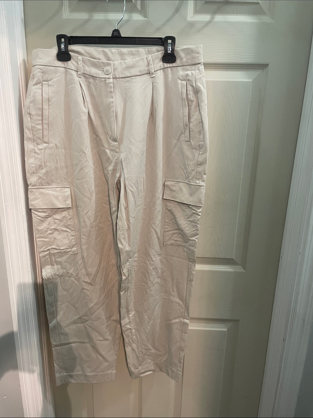 Old Navy Beige Cargo Trousers